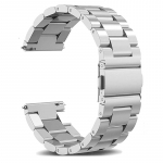 22 mm 20 mm metallist rihm Samsung Galaxy Watch 3 Huawei GTGT2/Amazfit GTR roostevabast terasest k&auml;ev&otilde;ru jaoks Samsung Gear S3 rihma jaoks 20mm h&otilde;be