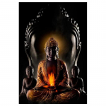 Jumal Buddha seinakunsti l&otilde;uendiprindid Moodsad Buddha l&otilde;uendikunsti maalid seinal l&otilde;uendipildid Buddha plakatid Seinakaunistuse taust 20x30cm