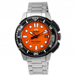 Orient M-Force AC0L Sports Stainless Steel Orange Dial Automatic Divers RA-AC0L08Y00B 200M Meestekell