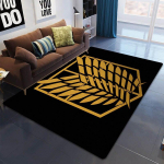 Attack on Titan Wings of Freedom Multifilmi vaip Laste m&auml;nguvaip Elutuba Magamistuba Ilus vaip libisemisvastane uksematt 40x60cm