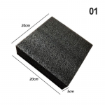 1 tk Viltimine K&auml;sit&ouml;&ouml; Villane Vilt T&ouml;&ouml;kohamatt Vahtplastist torgatud pad Valge Must Punane N&otilde;elviltimine DIY 20x20x5cm