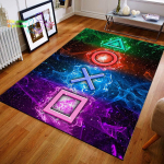 M&auml;ngukontroller M&auml;ngu 3D prinditud vaip elutoa vaipade jaoks Matkamatid Libisemisvastane vaip Joogamatt Kingitus poisile 120cm x 160cm