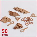 50x naastudega keevituskomplekt, sirge keerdm&otilde;lk t&otilde;mbamisr&otilde;ngad keevitajale Kulumaterjalid