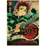 Klassikalised anime-Deemonitapja plakatid Esteetilised retro-j&otilde;upaberplakatid Kodukaunistused Seinakleebised Magamistoa Baar Kohvik Kunst Maalimine 42x30cm