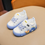 Tossud lastele Poistele T&uuml;drukutele Laste Kvaliteetsed Velcro Spordijalatsid Hingavad tennised Pehme tallaga libisemisvastased jooksujalatsid 27 sinine