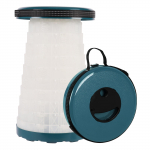 Kaasaskantav kokkupandav kerge teleskooptabur Kokkupandav LED-valgustusega kalap&uuml;&uuml;giks telkimiseks matkamiseks ja muuks, kandev&otilde;ime 440bs 42x26.2x26.2cm