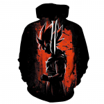 Jaapan Anime Harajuku Meeste Pusad vabaaja dressipluus T&auml;navar&otilde;ivad Kevad-s&uuml;gis Pullover Mood pikkade varrukatega Meeste 3D Prinditud R&otilde;ivad XL