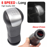 5 Speed MT Car Gear Shift Knob For Nissan Qashqai J10 X-trail 06-13 Manual Gear shift Shifter Lever Stick Pen Arm Head 5 Speed