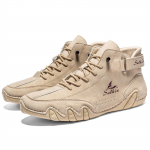 K&auml;sitsi &otilde;mmeldud l&otilde;hestatud nahast kingad Meeste jalavarjud Mugavad poolsaapad Meestele Vabaajajalatsid Mokassiinid Meeste jalan&otilde;ud 40