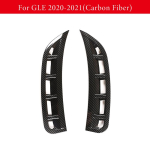 Auto esikaitseraua k&uuml;lje&otilde;hu ventilatsiooniava auto jagaja tiivaspoiler Canard jaoks Mercedes CLA GLE W167 W118 jaoks - v&auml;limine For GLE 2020-2021mdN black