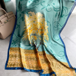 Kvaliteetsed luksuslikud siidist sallid peapael Sallid kaelasall naistele kett siidist sall naiste dekoratiivne sall 180-90cm