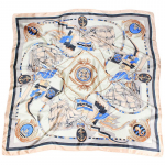 Kvaliteetsed luksuslikud siidist sallid peapael Sallid kaelasall naistele kett siidist sall naiste dekoratiivne sall 90*90cm khaki