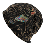 Egiptuse Anubis Talvise Soe Nokam&uuml;tsid Egiptuse Kassi Bastet M&uuml;ts Kapott Spetsiaalsed Skullies M&uuml;tsid One Size