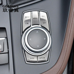 For BMW X1 F48 X2 F39 -2022 Car Multimedia Knob Menu Button switch Cover Sticker decoration Trim Auto Interior h&otilde;be