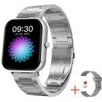 Zodvboz Call Smart Watch Women kohandatud numbriga nutikell Android IOS-i veekindlate Bluetooth-muusikakellade jaoks Puutetundliku k&auml;ev&otilde;ru kell steel belt
