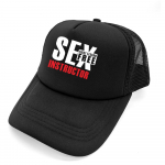 Seksi&otilde;petaja esimene &otilde;ppetund tasuta Trucker Cap Unisex Funny Hat pesapallim&uuml;ts Unisex v&otilde;rgust v&otilde;rkm&uuml;tsid