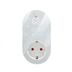 WiFi intelligentne LED-termostaadi pistik 16A aretuse inkubatsiooni konstantse temperatuuri pistikupesa valge