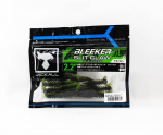 Jackall Soft Lure Bleeker Slit Craw 2,2 tolli roheline k&otilde;rvitsakaart (5331)