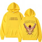 Jaapani Anime Baki Demon Tagasi Prinditud kapuuts Unisexs Suurem&otilde;&otilde;tmeline vabaaja dressipluus Vintage Topid Naistele Harajuku Unisexga 90ndate kapuutsid L