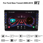 Raadio 2 Din Android auto GPS-navigatsioon Ford New Transit 2009-2019 jaoks koos nupunupuga multimeediumipleier Stereo Audio Auto 1+16GB 1+16GB