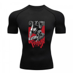 Anime Berserk Guts Meeste kompressioons&auml;rk Fitness Sport Jooksmine Tight J&otilde;usaalis&auml;rgid Topid Tee Suvine S