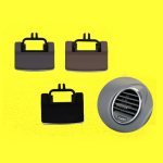 For Mercedes-Benz W164 ML300 320 350 400 GL350 450 550 Air conditioning vent pad clip wind direction adjustment plectrum hall v&auml;rv