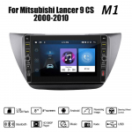 8-tolline Androidi autoraadio multimeediumivideopleier Mitsubishi Lancer 9 CS 2000-2010 jaoks koos nupunupuga Carplay WiFi BT 2 Din 2+32GB 1+32GB