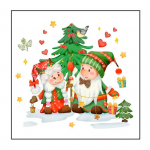 J&otilde;uluvana Gnome WC-kleebis Eemaldatav isekleepuv veekindel PVC elutuba magamistuba vannituba seinakunsti kaunistuskleebis Christmas
