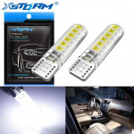 2tk W5W T10 LED pirnid Canbus 194 168 501 LED auto interj&ouml;&ouml;ri kaart kuppeltuled 6000K valge auto numbrim&auml;rgi lamp DC 12V