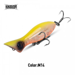 Kingdom Fishing Lures 50mm 3,5g popper uppuv k&otilde;va s&ouml;&ouml;t Good Action land