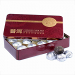 2021/2022 Yr Mini Shen Puerh h&otilde;bedane tinafooliumpakend Tuocha toores Puer tee 75g
