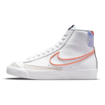 Nike Blazer Mid 77 SE GS Valge Maagiline Tulek Laste tossud Lilla-Pulsiga Roosa-Vahuga DJ0265-100 36