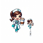 Multifilmi meditsiinilise sisset&otilde;mmatava pandlaga arsti &otilde;e t&ouml;&ouml;luba loominguline kaelapael, h&otilde;lpsasti t&otilde;mbatav pandla sertifikaat kaubam&auml;rgi nimi