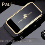 Meeste keskealiste ja noorte nahast rihm automaatne pandlaga veisenahast v&ouml;&ouml; &auml;ri trendip&uuml;kste v&ouml;&ouml; kinkekarp 105cm