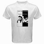 Joy Division And The Smiths Rock Bandi plakat Valge Unisex T-s&auml;rk S