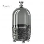 360 p&ouml;&ouml;rlev meigipintslihoidja, liustikumustrid, tolmukindla kaanega meigipintsli alus puhas