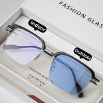 Naiste Trendikas fotokroomsed l&uuml;hin&auml;gelikkusprillid Anti-sinised heledad v&auml;rvimuutused p&auml;ikeseprillid miinusdioptritega prillid l&auml;hin&auml;gemise prillid -2.0