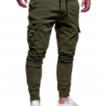 Meeste s&ouml;rkp&uuml;ksid Chino p&uuml;ksid Jogger teksad Cargo p&uuml;ksid s&ouml;rkimisp&uuml;ksid madala jalgevahega p&uuml;ksid 2XL armee roheline v&auml;rv