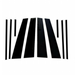 10 tk auto samba postid Ukse akna trimmi katte kleebiste komplekt Toyota RAV4 XA50 2019 2020 2021 2022 2023 tarvikud