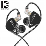 KBEAR Circle of Iron Games koos nisu k&otilde;rvaklappidega HIFI saab asendada k&otilde;rva &uuml;mber oleva joonega - juhtmega juhtmega k&otilde;rvaklapid 3.5mm-without MIC-1.2m must