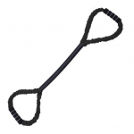 Pehme elastne 8-figuuriline treeningrihm meestele ja naistele Poksitakistusrihm k&auml;ele tagasi &otilde;lale jalale jooga j&otilde;usaali treeningn&ouml;&ouml;r kollane