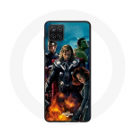 Coque Samsung Galaxy A12 Avengers film de super h&eacute;ros