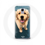 &Uuml;mbris Samsung Galaxy A6 2018 kuldse retriiveri kutsika jaoks