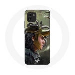 Coque pour Samsung Galaxy A03 Loki Thor Ragnarok avec Casque Fanart Saison 1