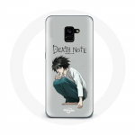 &Uuml;mbris Samsung Galaxy A8 Plus Death Note Anime L jaoks