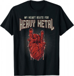 Heavy Metal F&auml;nnis&auml;rk Rock Music Band Musicians Premium Unisex T-s&auml;rk S