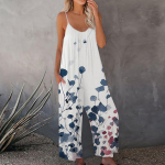 Naiste prinditud kost&uuml;&uuml;m vabaaja avar reguleeritava vedrustusega kombinesoon L beež