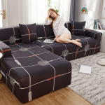 Stringiga tr&uuml;kitud diivanikatted elutoa jaoks elastsed venivad libisemiskatted sektsioonilised nurgadiivanikatted 1/2/3/4-kohalised 90-145cm