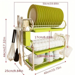 3-tasandiline n&otilde;uderest S&ouml;&ouml;giriistade tassitaldrikute hoidik valamu t&uuml;hjendusrest Kandik t&uuml;hjendusrest L&otilde;ikelaua hoidik majapidamisn&otilde;ude hoiustamisrest