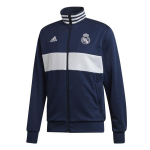 Adidas Real Madrid Spordilogo Seisva Kraega Jakk Meeste &Uuml;ler&otilde;ivad Tumesinine DX8709 XL